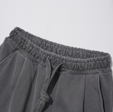 EZKATON (エズカートン) Fleet Pigment Washing Training Short Pants Classic Blue YMSP6602