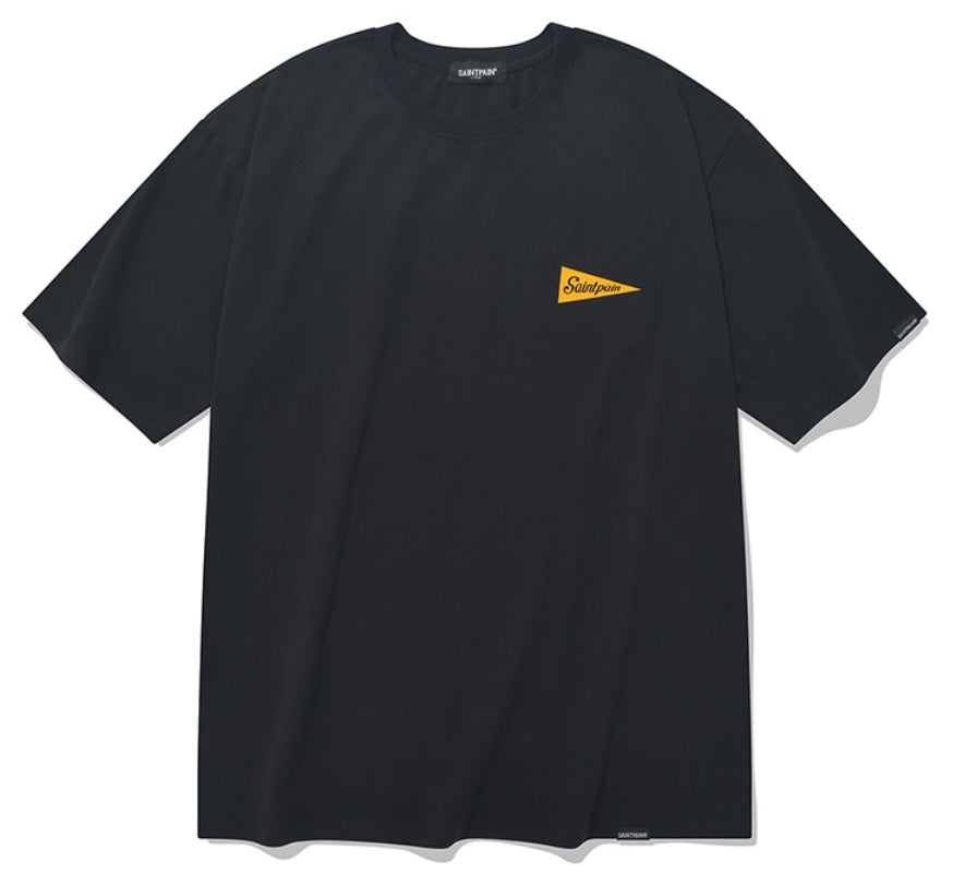 セイントペイン(SAINTPAIN) SP FLAG T SHIRTS-BLACK