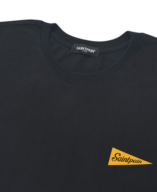 セイントペイン(SAINTPAIN) SP FLAG T SHIRTS-BLACK