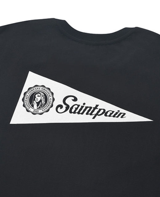 セイントペイン(SAINTPAIN) SP FLAG T SHIRTS-BLACK