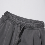 EZKATON (エズカートン) Fleet Pigment Washing Training Short Pants Light Beige YMSP6602