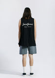 セイントペイン(SAINTPAIN) SP CALLY LOGO LONG SLEEVELESS-BLACK