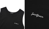 セイントペイン(SAINTPAIN) SP CALLY LOGO LONG SLEEVELESS-BLACK