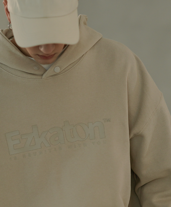 EZKATON (エズカートン) Grow Hood Gray Beige JIHD6615