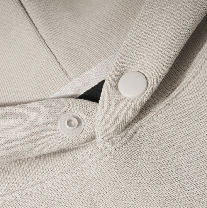 EZKATON (エズカートン) Grow Hood Gray Beige JIHD6615