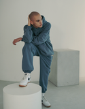 EZKATON (エズカートン) Union Hood Blue Gray KMHD6617