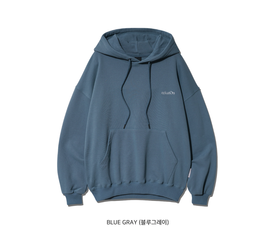 EZKATON (エズカートン) Union Hood Blue Gray KMHD6617