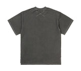 STIGMA(スティグマ) 22 INSIDEOUT PIGMENT OVERSIZED T-SHIRTS DARK GREY