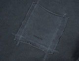 STIGMA(スティグマ) 22 INSIDEOUT PIGMENT OVERSIZED T-SHIRTS NAVY