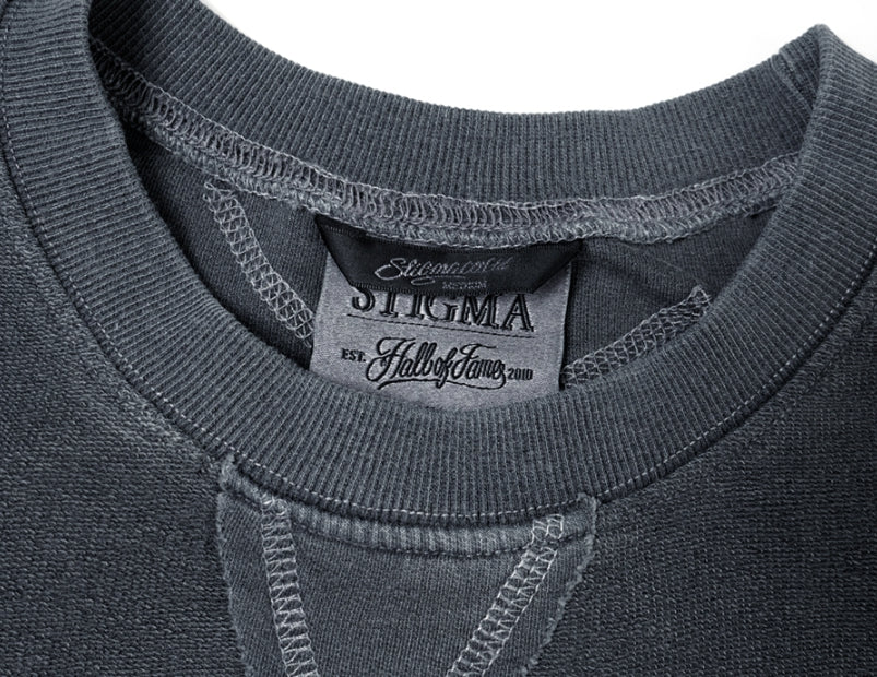 STIGMA(スティグマ) 22 INSIDEOUT PIGMENT OVERSIZED T-SHIRTS NAVY