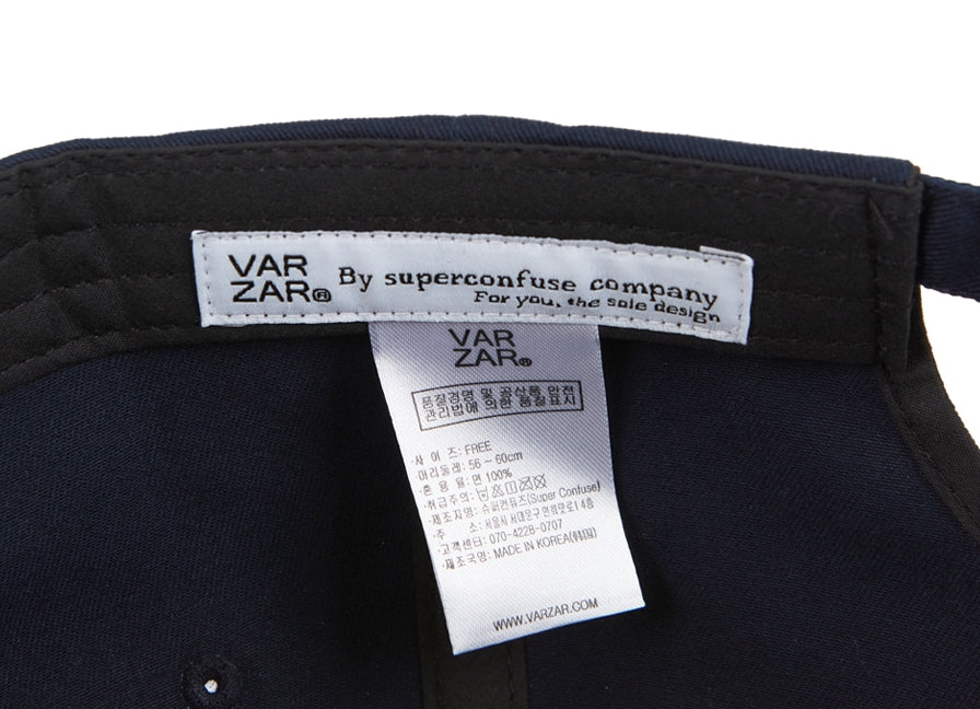 VARZAR(バザール) Love VARZAR Over Fit Ball Cap (4color)