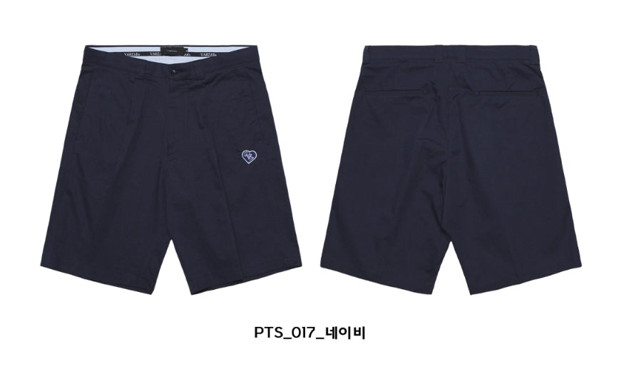 VARZAR(バザール) Heart Logo Set Up Chino Half Pants (2color)