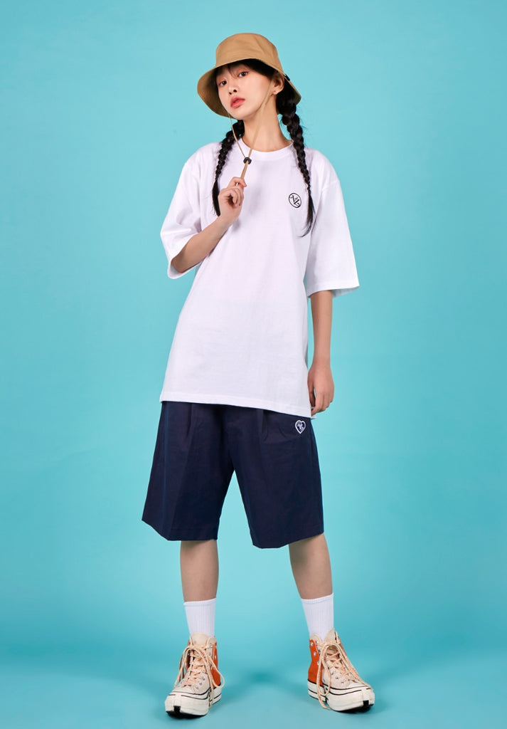 VARZAR(バザール) Heart Logo Set Up Chino Half Pants (2color)