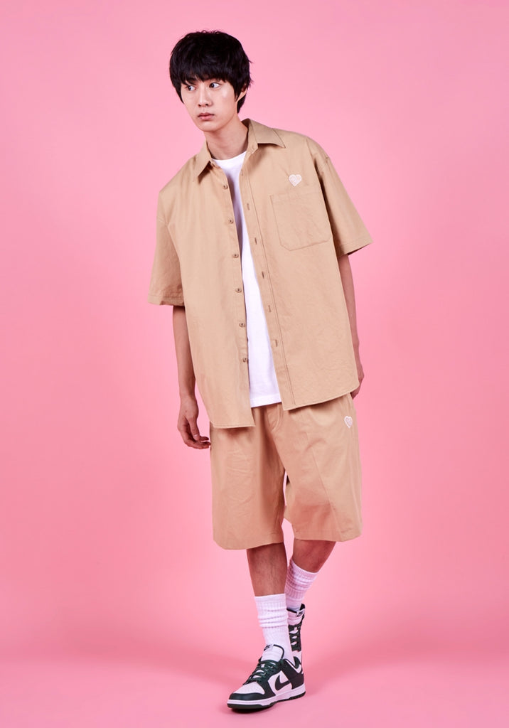 VARZAR(バザール) Heart Logo Set Up Chino Half Pants (2color)