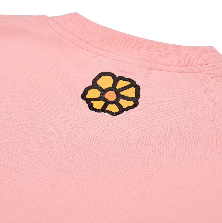 アクメドラビ(acme' de la vie) FISH SWAN SHORT SLEEVE T-SHIRT PINK