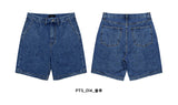 VARZAR(バザール) One Tuck Washing Denim Half Pants (2color)