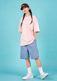 VARZAR(バザール) One Tuck Washing Denim Half Pants (2color)