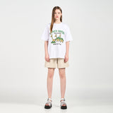 アクメドラビ(acme' de la vie) EUPHORIA GIRAFFE SHORT SLEEVE T-SHIRT WHITE