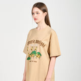 アクメドラビ(acme' de la vie) EUPHORIA GIRAFFE SHORT SLEEVE T-SHIRT BEIGE