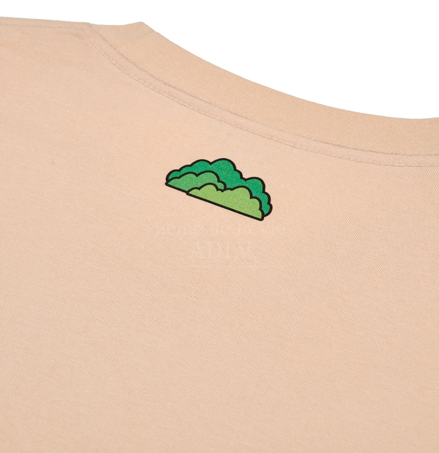 アクメドラビ(acme' de la vie) EUPHORIA GIRAFFE SHORT SLEEVE T-SHIRT BEIGE