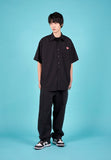 VARZAR(バザール) Heart Logo Silky Over Fit Half Shirts (2color)
