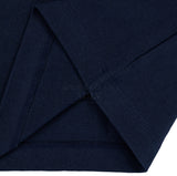 アクメドラビ(acme' de la vie) BACKGROUND LOGO SHORT SLEEVE T-SHIRT NAVY