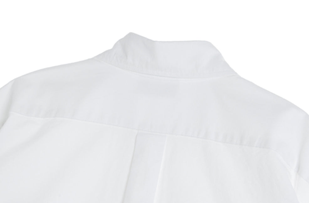 VARZAR(バザール) Heart Logo Oxford Over Fit Half Shirts (3color)
