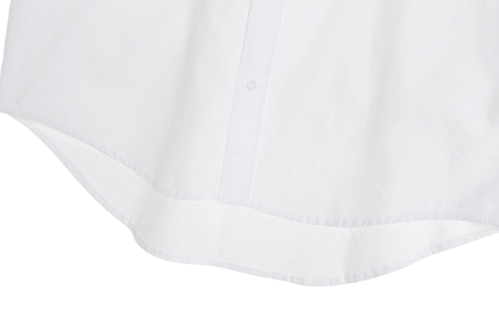 VARZAR(バザール) Heart Logo Oxford Over Fit Half Shirts (3color)