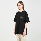 アクメドラビ(acme' de la vie) MOUNTAIN TIGER SHORT SLEEVE T-SHIRT BLACK