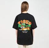 アクメドラビ(acme' de la vie) MOUNTAIN TIGER SHORT SLEEVE T-SHIRT BLACK
