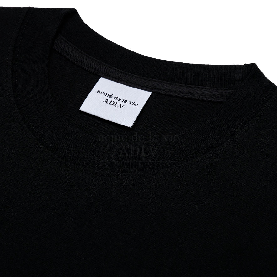 アクメドラビ(acme' de la vie) MOUNTAIN TIGER SHORT SLEEVE T-SHIRT BLACK