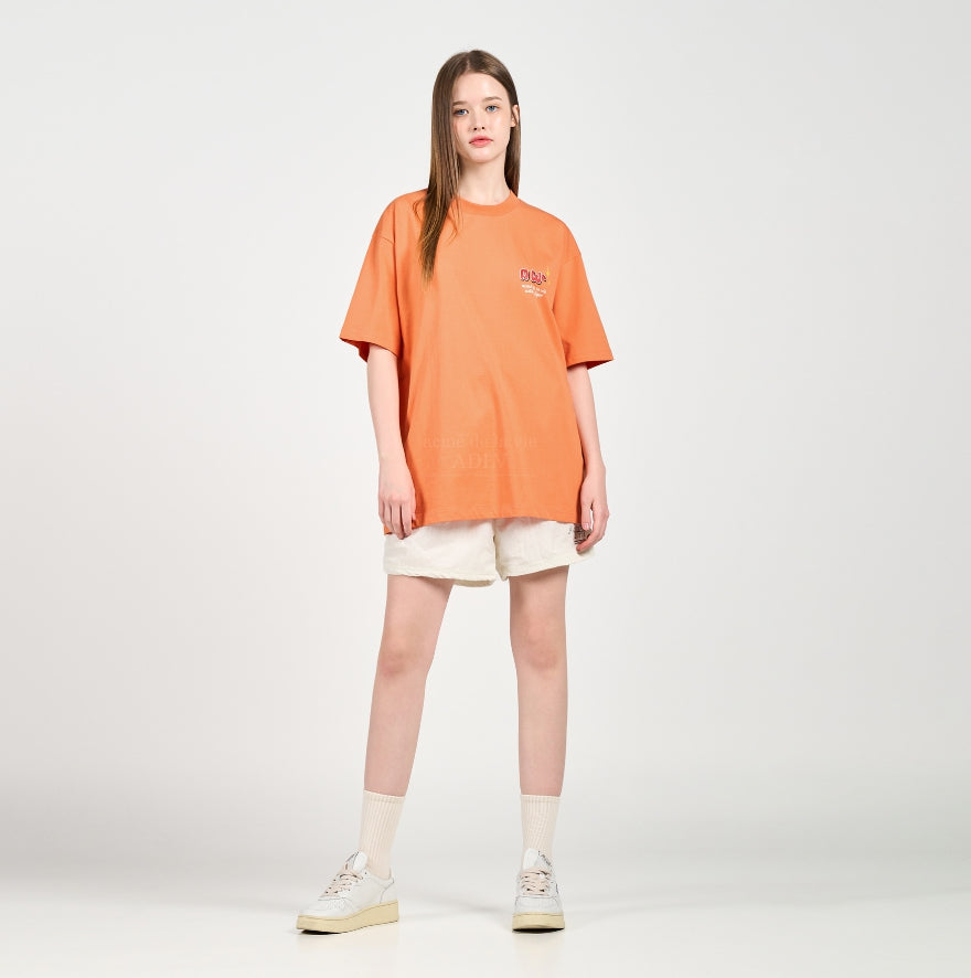 アクメドラビ(acme' de la vie) MOUNTAIN TIGER SHORT SLEEVE T-SHIRT ORANGE