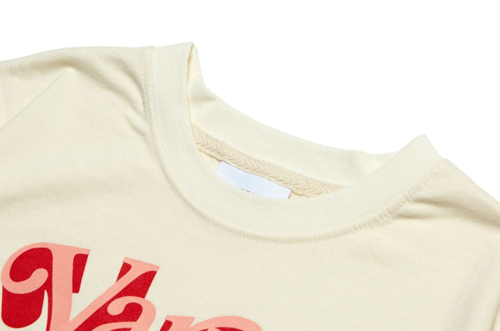 VARZAR(バザール) Twin Apple Heart Crop T-Shirts (2color)