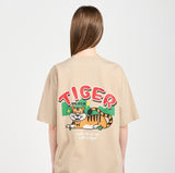 アクメドラビ(acme' de la vie) MOUNTAIN TIGER SHORT SLEEVE T-SHIRT BEIGE