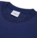 アクメドラビ(acme' de la vie) PEARL PRINTING LOGO SHORT SLEEVE T-SHIRT NAVY