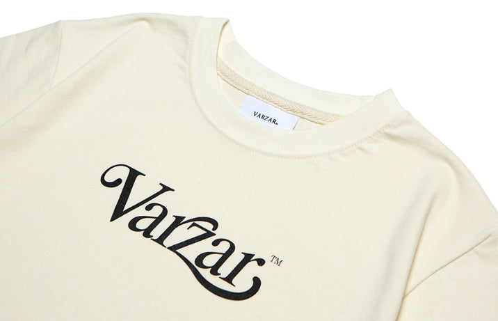 VARZAR(バザール) Leaf VZ Logo Crop T-Shirts (4color)