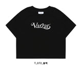 VARZAR(バザール) Leaf VZ Logo Crop T-Shirts (4color)