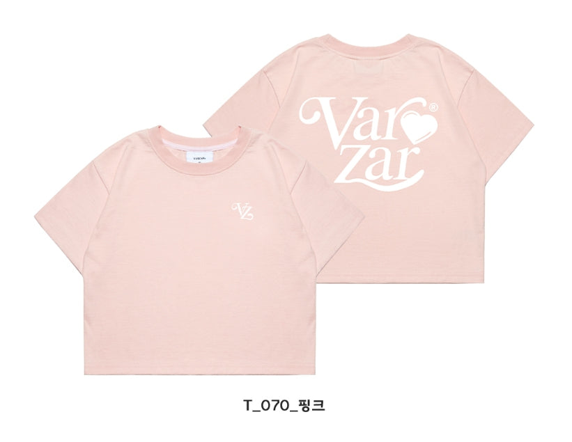 VARZAR(バザール) Love VARZAR Crop T-Shirts (4color)