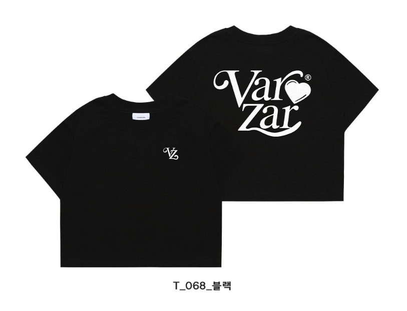 VARZAR(バザール) Love VARZAR Crop T-Shirts (4color)