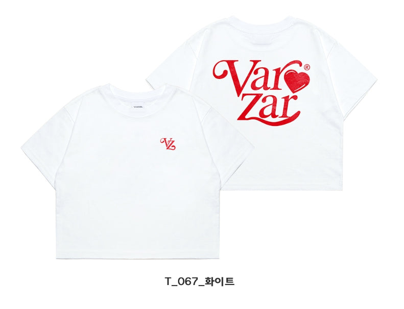 VARZAR(バザール) Love VARZAR Crop T-Shirts (4color)