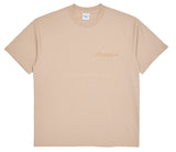 アクメドラビ(acme' de la vie) PEARL PRINTING LOGO SHORT SLEEVE T-SHIRT BEIGE
