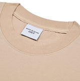 アクメドラビ(acme' de la vie) PEARL PRINTING LOGO SHORT SLEEVE T-SHIRT BEIGE