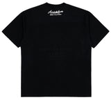 アクメドラビ(acme' de la vie) GEL PRINTING LOGO SHORT SLEEVE T-SHIRT BLACK