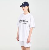 アクメドラビ(acme' de la vie) GEL PRINTING LOGO SHORT SLEEVE T-SHIRT WHITE