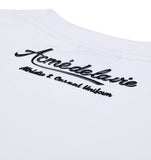 アクメドラビ(acme' de la vie) GEL PRINTING LOGO SHORT SLEEVE T-SHIRT WHITE