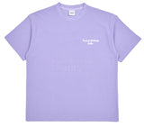 アクメドラビ(acme' de la vie) ROUNDING LOGO WAFFLE SHORT SLEEVE T-SHIRT LIGHT PURPLE