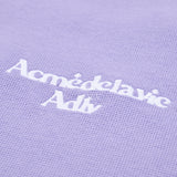 アクメドラビ(acme' de la vie) ROUNDING LOGO WAFFLE SHORT SLEEVE T-SHIRT LIGHT PURPLE