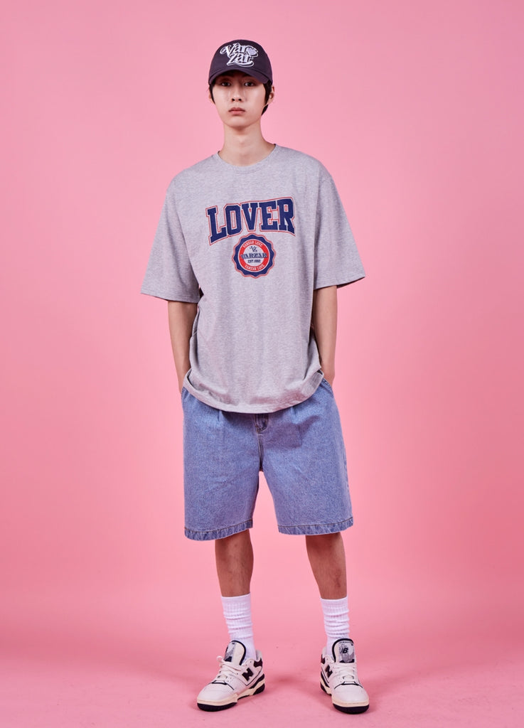 VARZAR(バザール) Lover College Logo T-Shirts (2color)