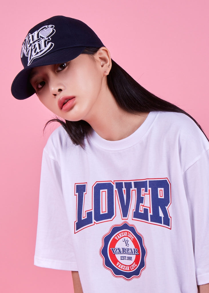 VARZAR(バザール) Lover College Logo T-Shirts (2color)