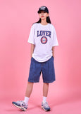 VARZAR(バザール) Lover College Logo T-Shirts (2color)